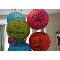 Eid Mubarak Lampion - 5 verschillende kleuren