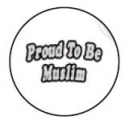 Button Klein - Proud to be muslim