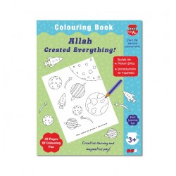 Kleurboek 'Allah created everything'