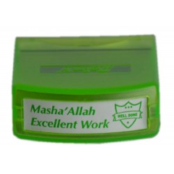 Stempel "Masha'Allah Excellent Work"