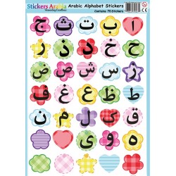 Stickers Arabisch alfabet