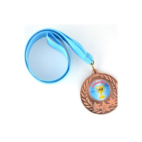 Medaille met opschrift: 'Masha'Allaah 3nd'