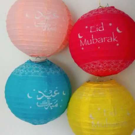 Eid Lampionnen 4-pack kleurenmix