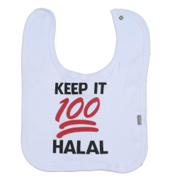 Slabbetje Keep it 100 Halal