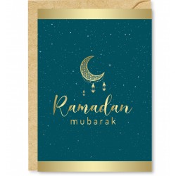 Ramadan Mubarak wenskaart