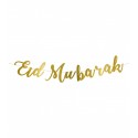 Eid Mubarak letterslinger goud
