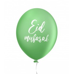 Eid mubarak ballonnen Tropical 6 stuks