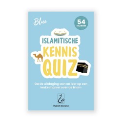 Islamitische kennis quiz blauw