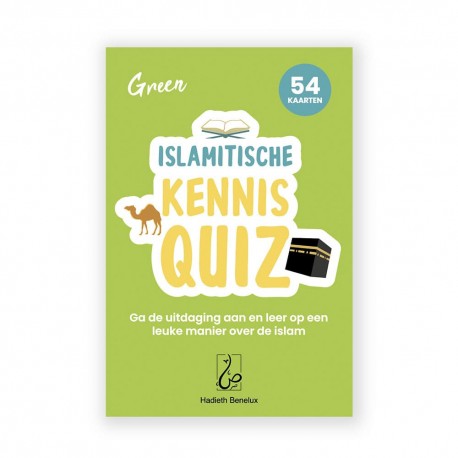 Islamitische kennis quiz groen