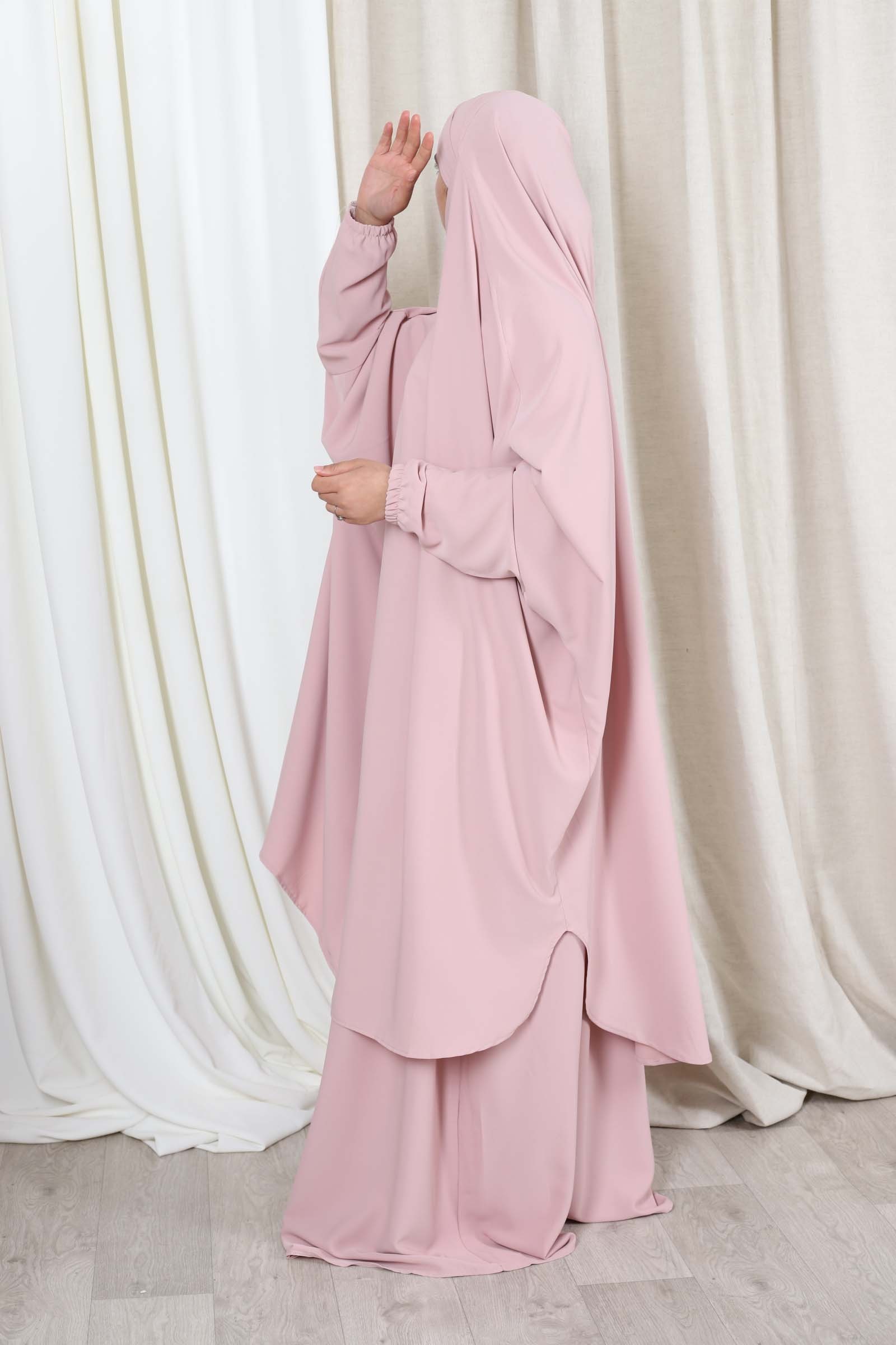Schadelijk theorie Regenboog Jilbab met rok set - Islamwinkel