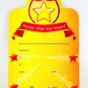 Beloningscertificaat - Thema Ster